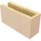 Ekena Millwork 4in. W x 6in. H x 12in. L Block Woodgrain TimberThane Rafter Tail, Primed Tan RFTUR04X06X12BLKRCPR - alternate 3